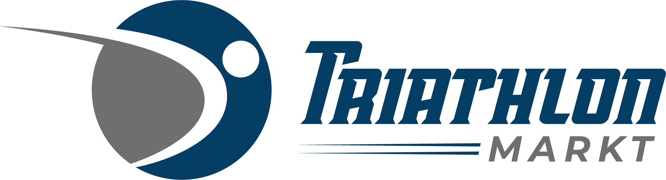 Das transparente Logo von Triathlon Markt